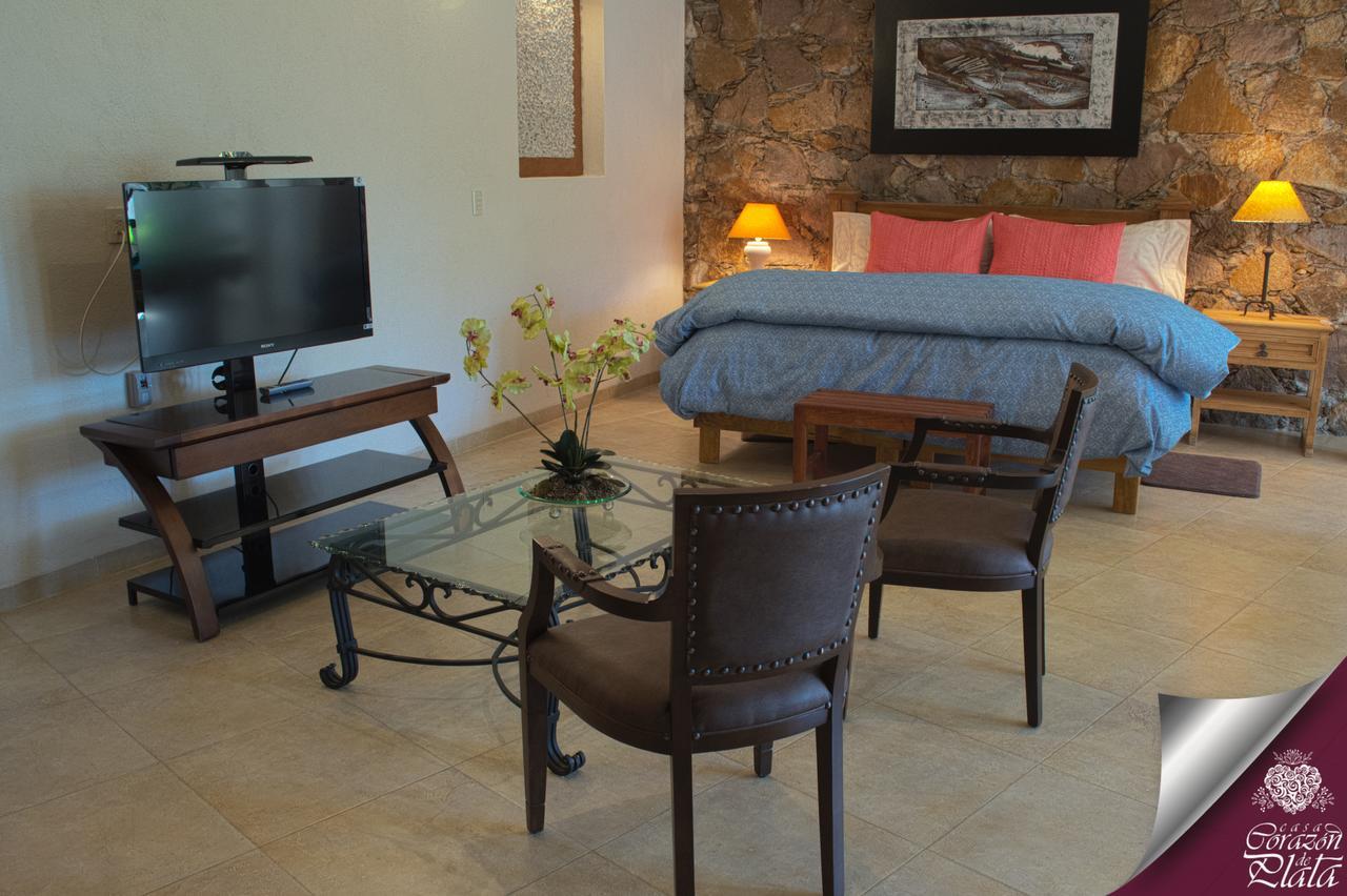 Casa Corazon De Plata Suites กัวนาฮัวโต ภายนอก รูปภาพ